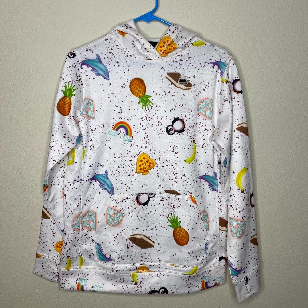 BURTON Novelty Print Hoodie Sweatshirt